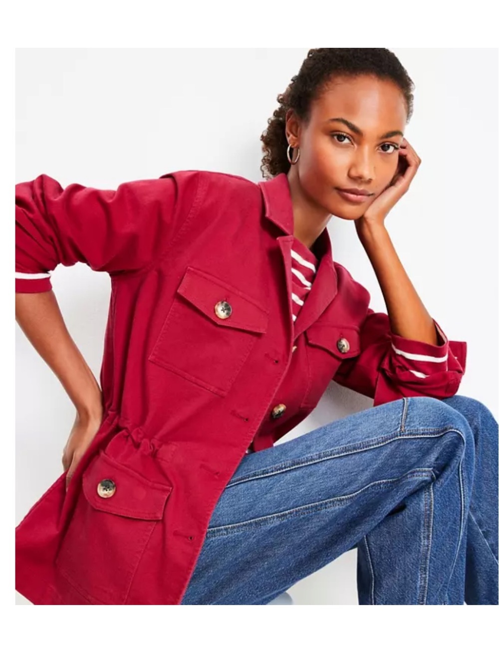NWT Oversized Utility Jacket